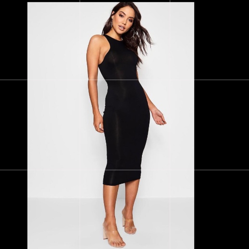 Black Midi Dress